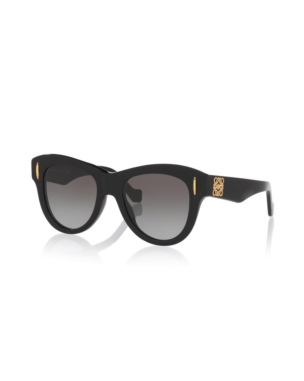 Loewe Black Sunglass Anagram Lw40174i