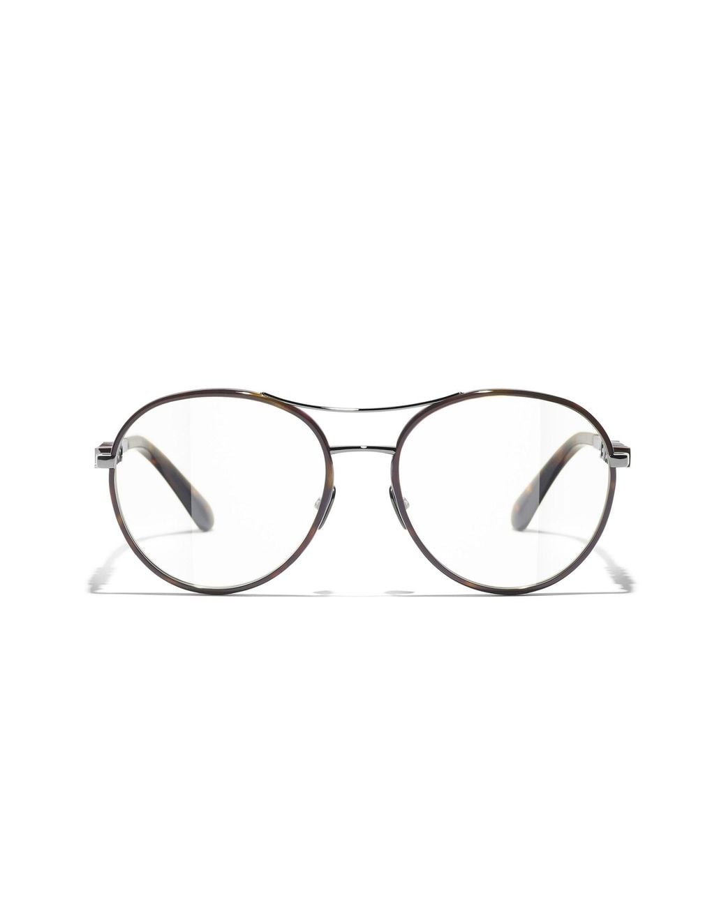 Chanel Black Sunglass Pilot Eyeglasses Ch2214