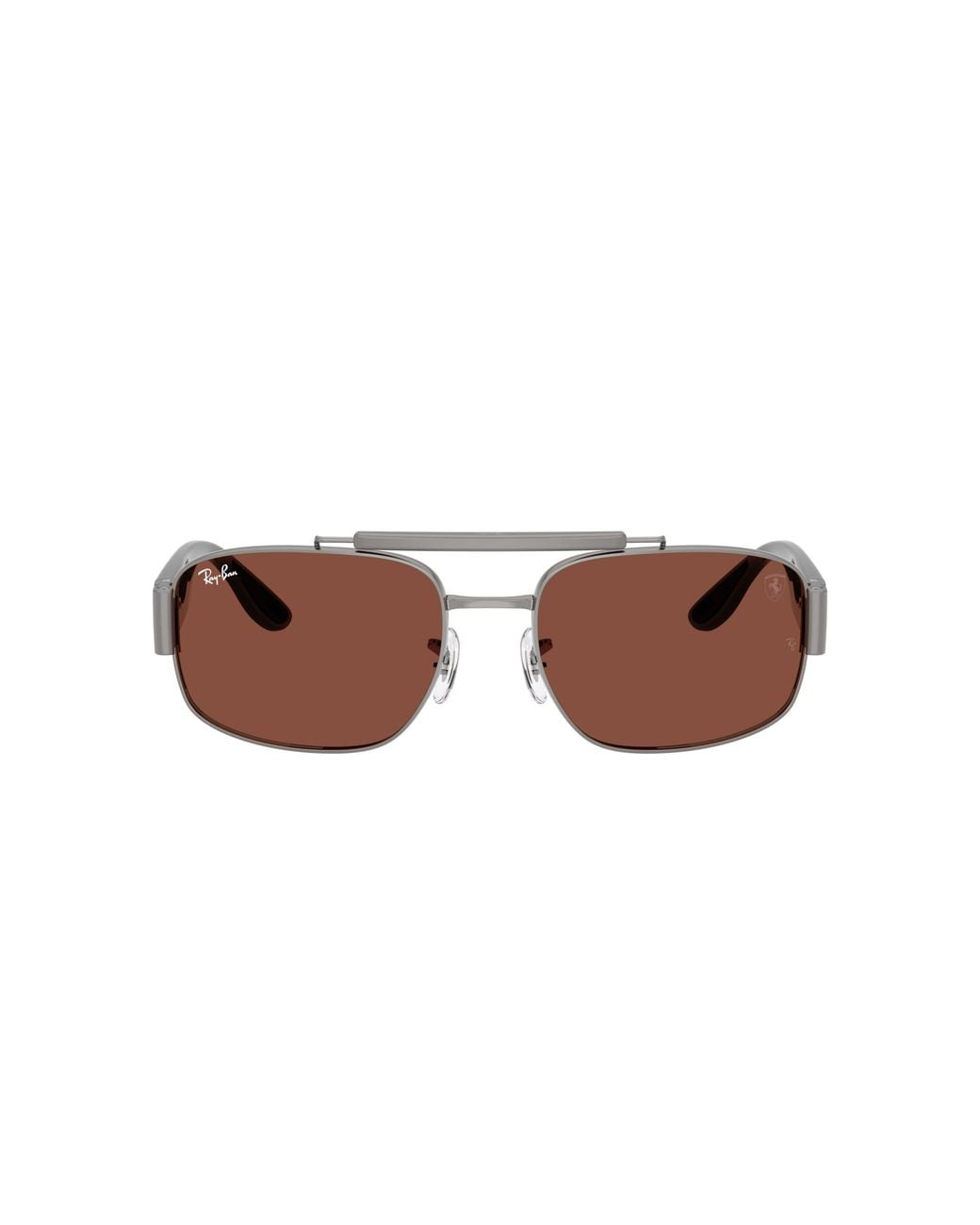 Ray-Ban Black Sunglass Rb3797m Scuderia Ferrari Collection