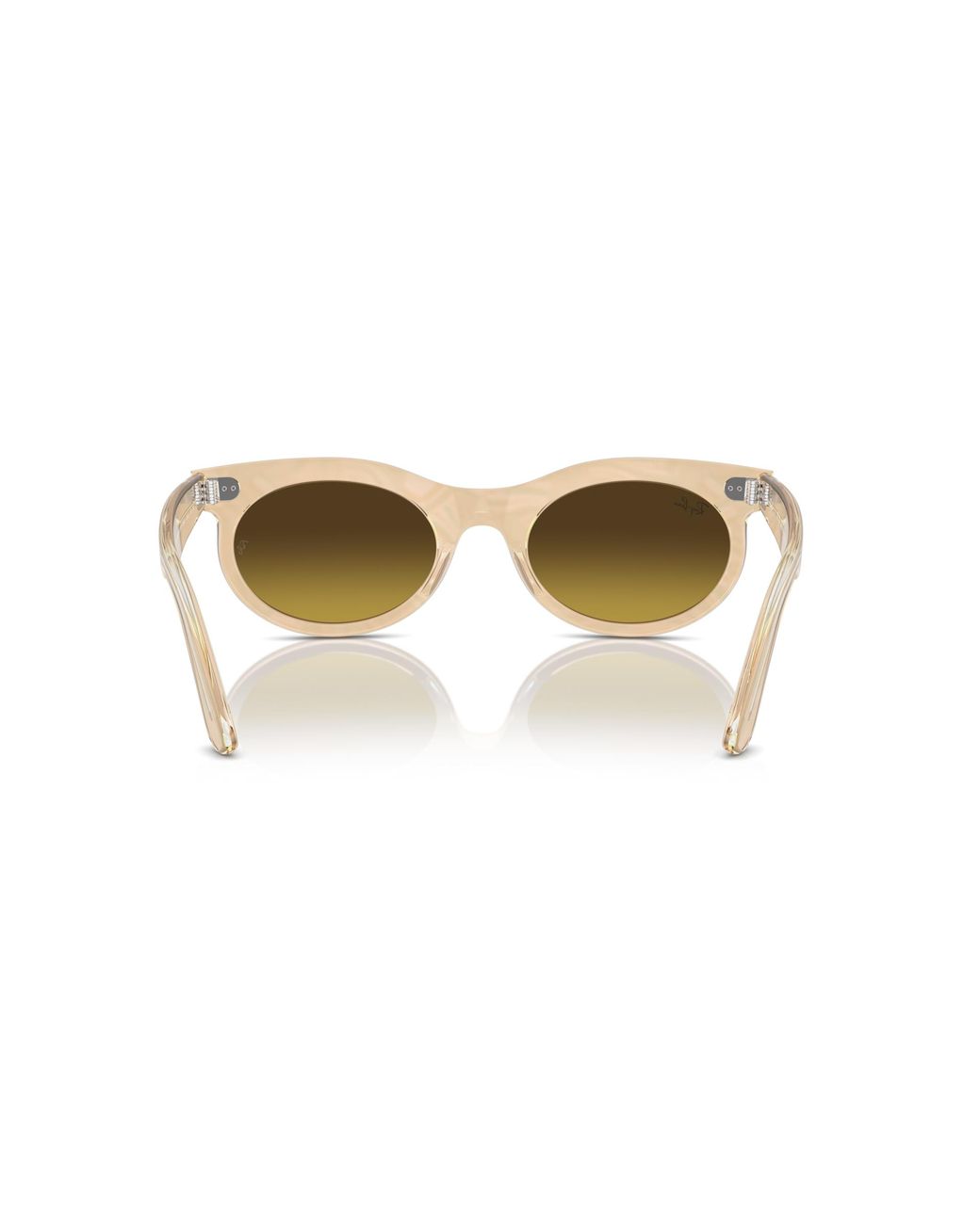 Ray-Ban Black Rb2242f Wayfarer Oval Photochromic Low Bridge Fit Sunglasses