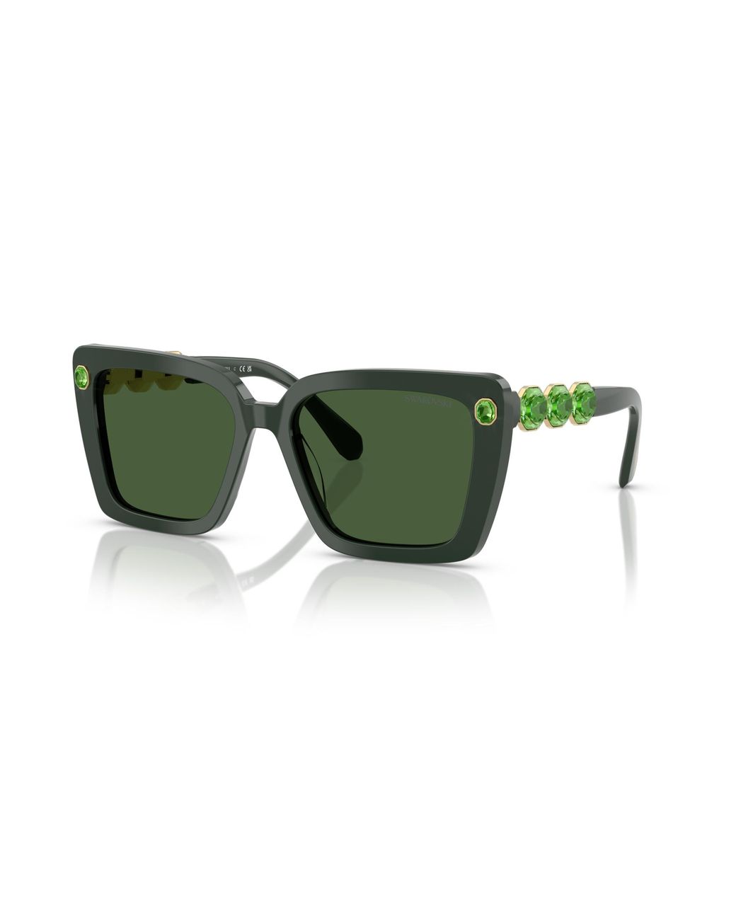 Swarovski Green Sunglasses Sk6032F