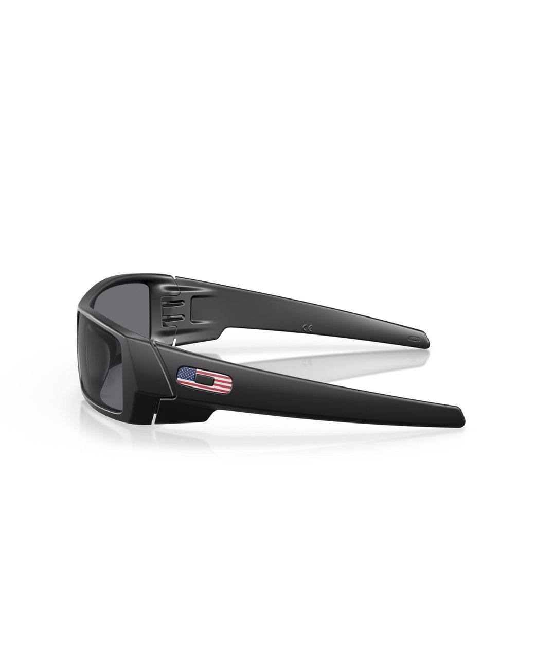Oakley Black Sunglass Standard Issue Gascan® Usa Flag Collection for men