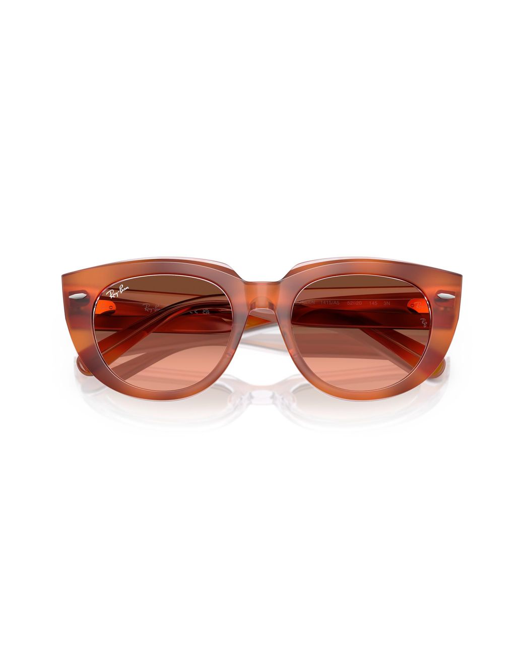 Ray-Ban Black Rb2286f Doreen Low Bridge Fit Square Sunglasses