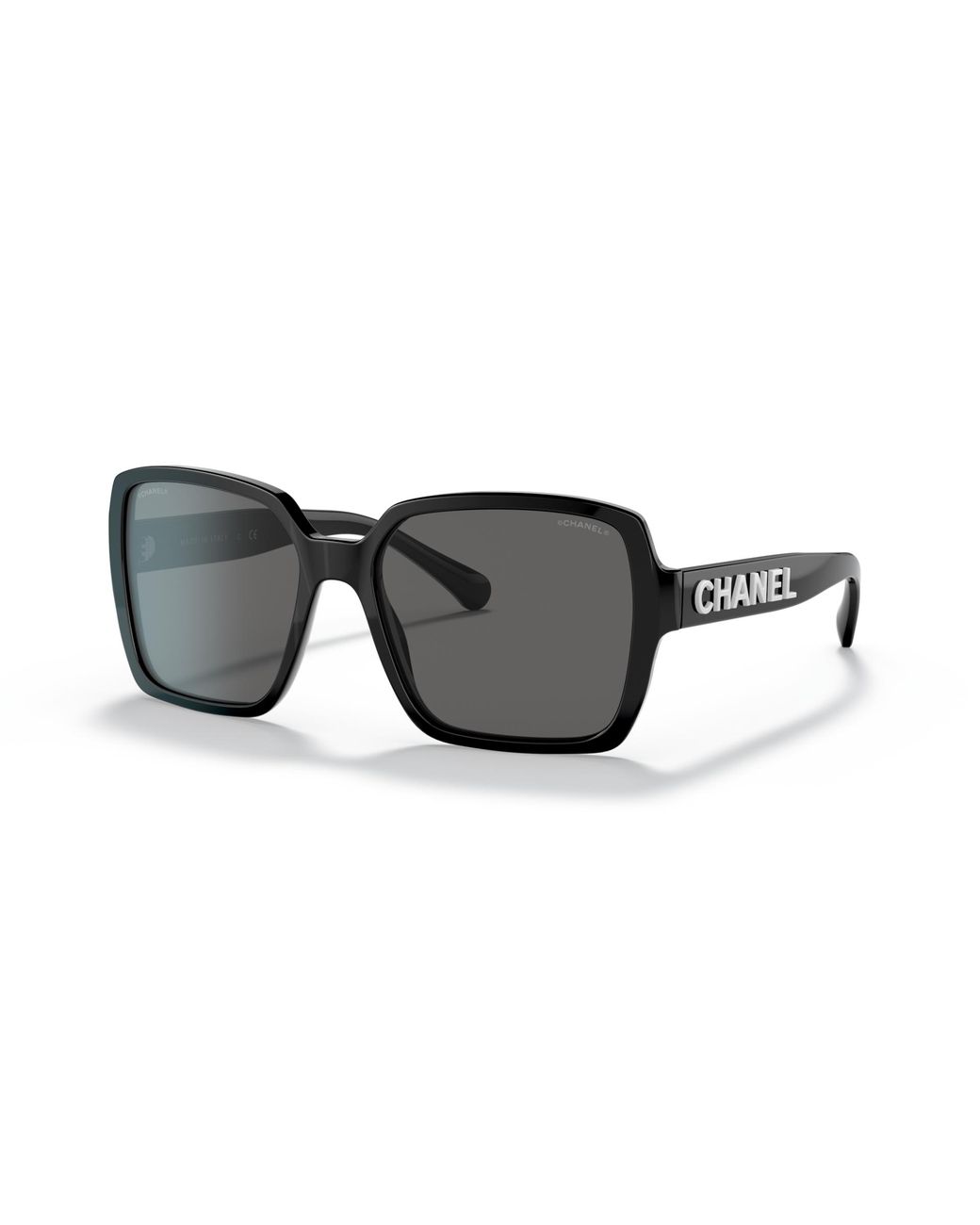 Chanel Black Sunglass Square Sunglasses Ch5408