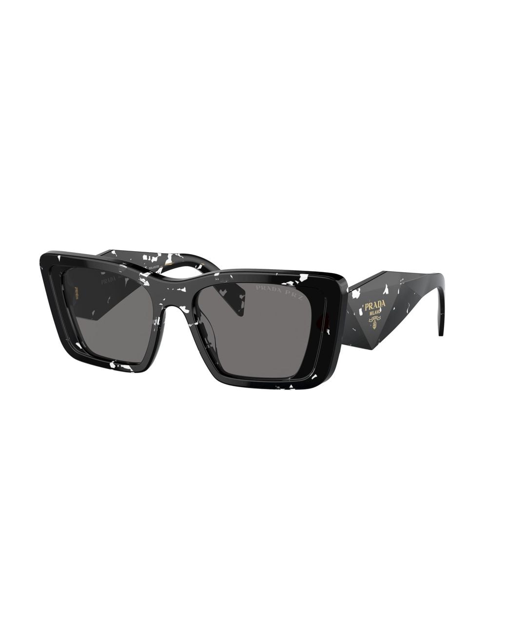Prada Black Sunglass PR 23ZS