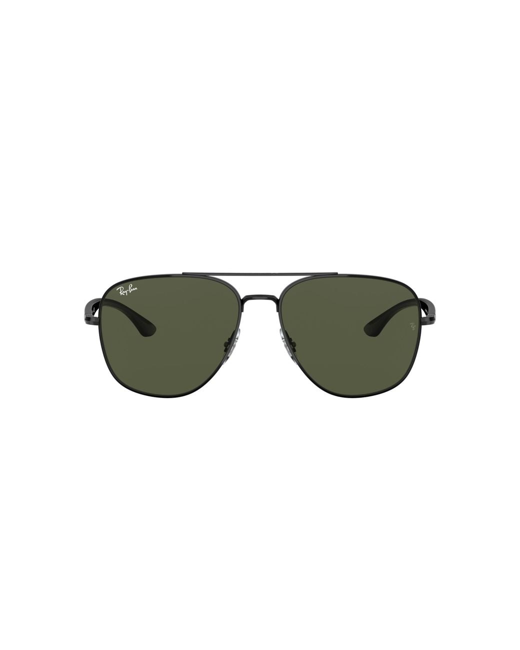 Ray-Ban Black Rb3683 Sonnenbrillen Schwarz Fassung Blau Glas 56-15