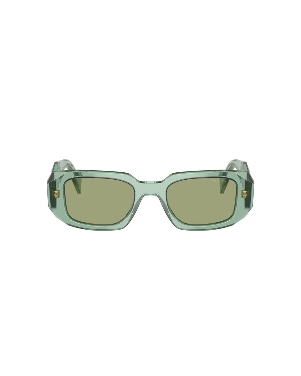 Prada Green Acetate Pr 17Ws Sunglasses