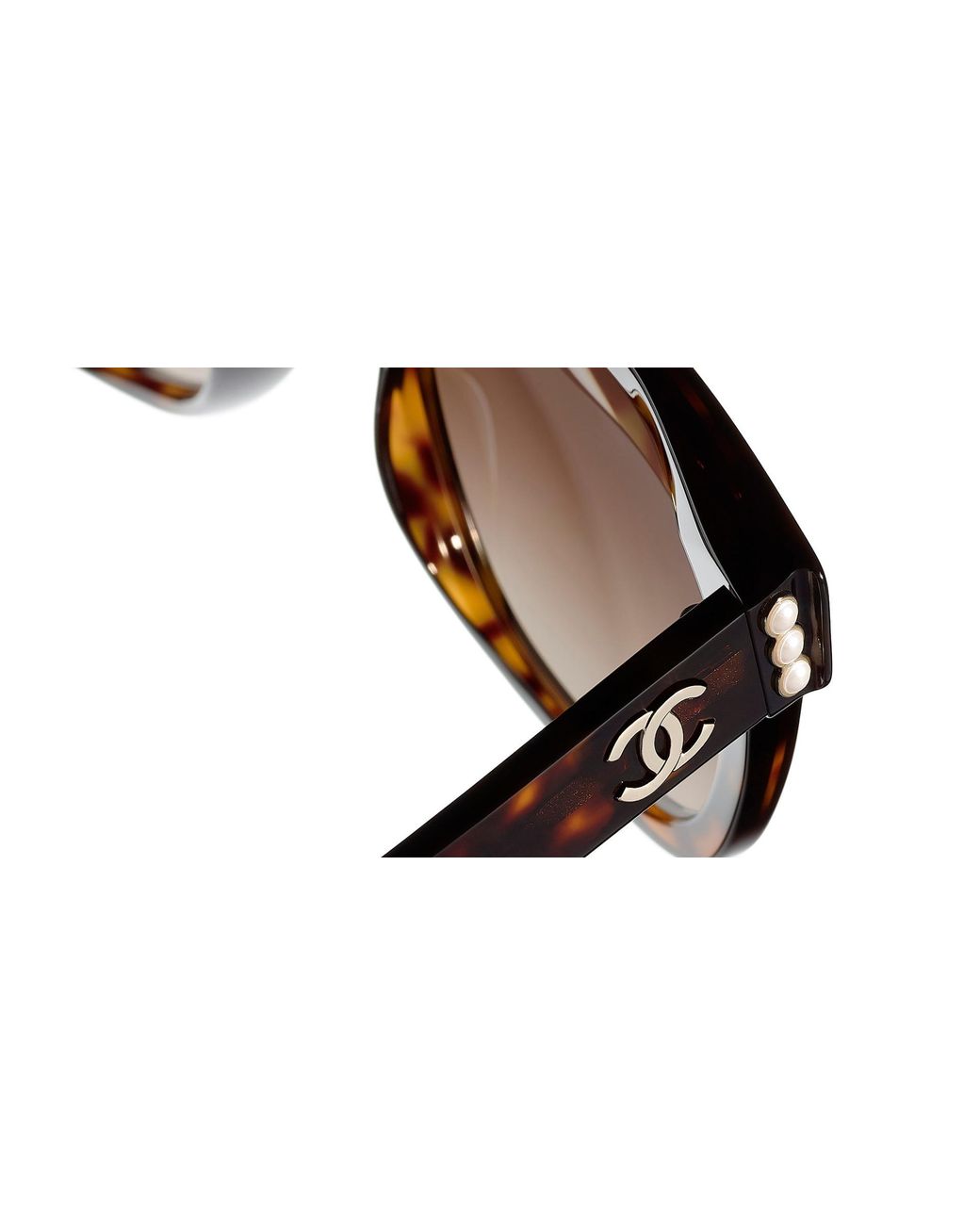 Chanel Black Sunglass Square Sunglasses Ch5482h