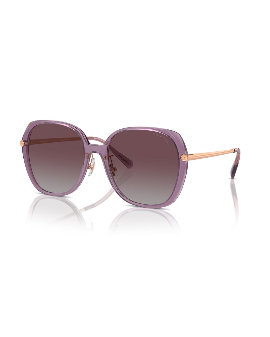 COACH Black Sunglass Cr636