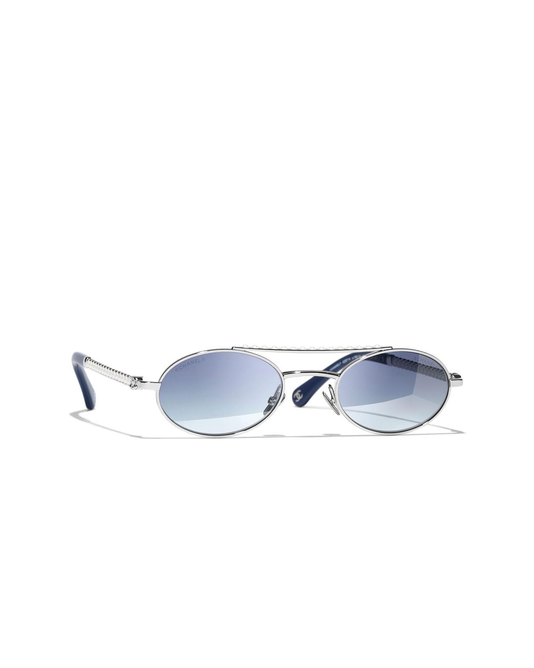 Chanel Black Sunglass Oval Sunglasses Ch4297h Ch4297h