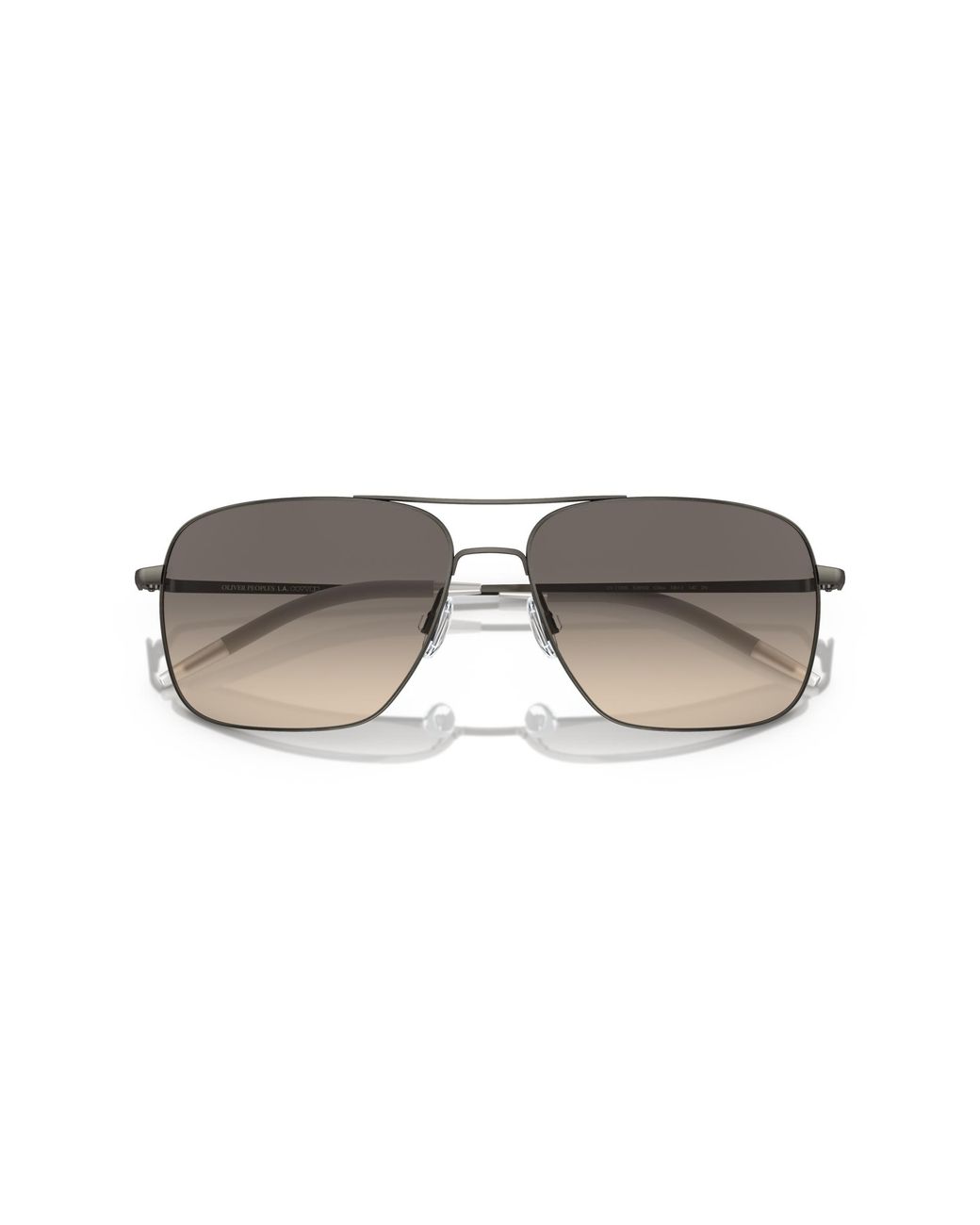 Oliver Peoples Black Sunglass Clifton for men