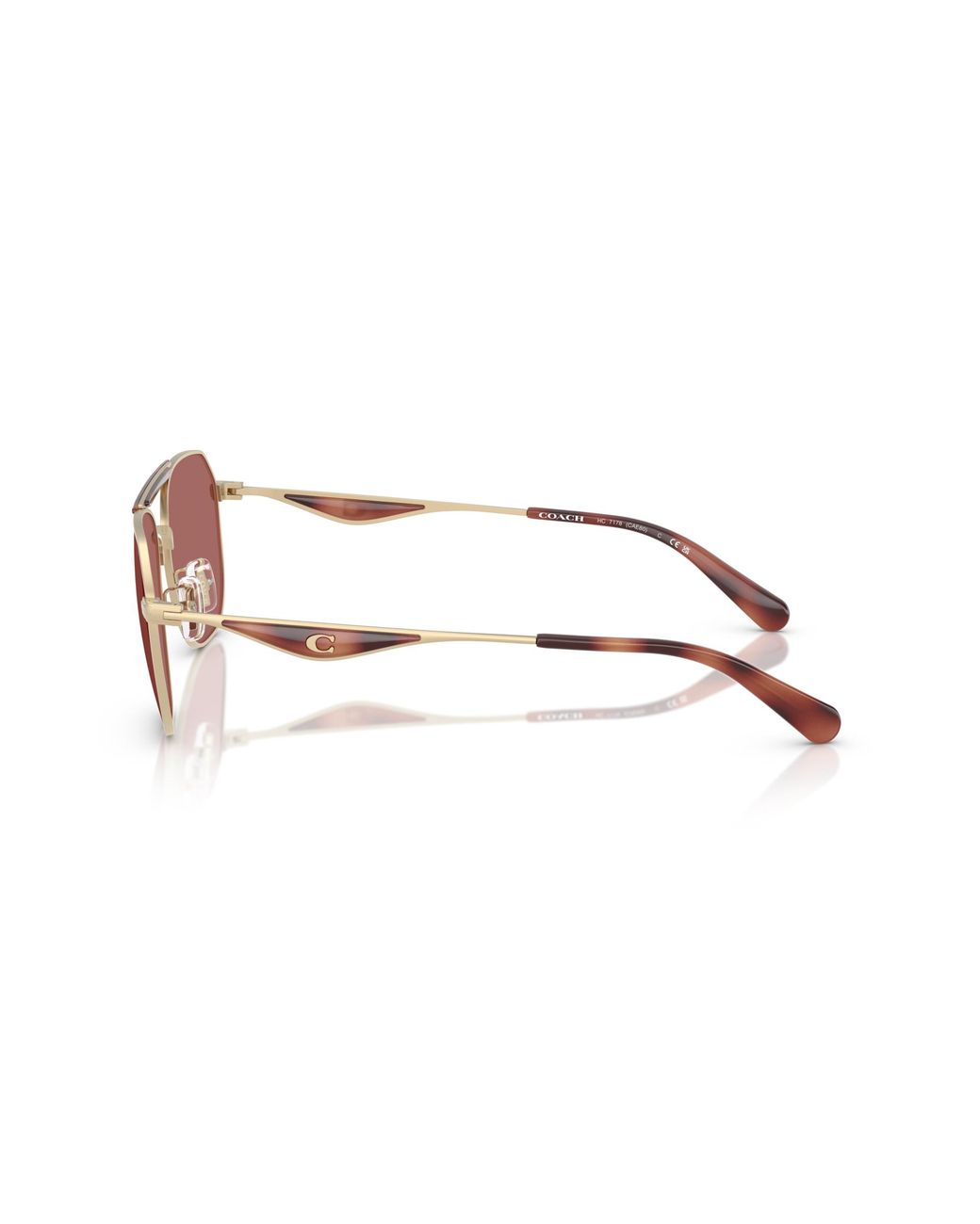 COACH Black Sunglass Cae80 for men