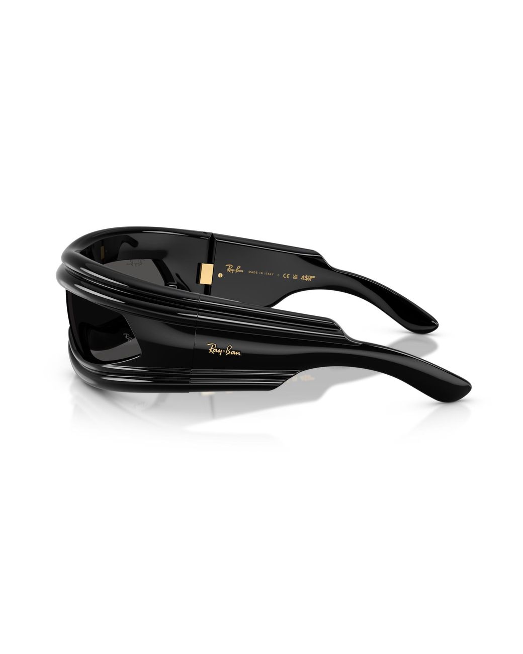 Ray-Ban Black Sunglass Ultra Wrap 001 Next Generation Collection