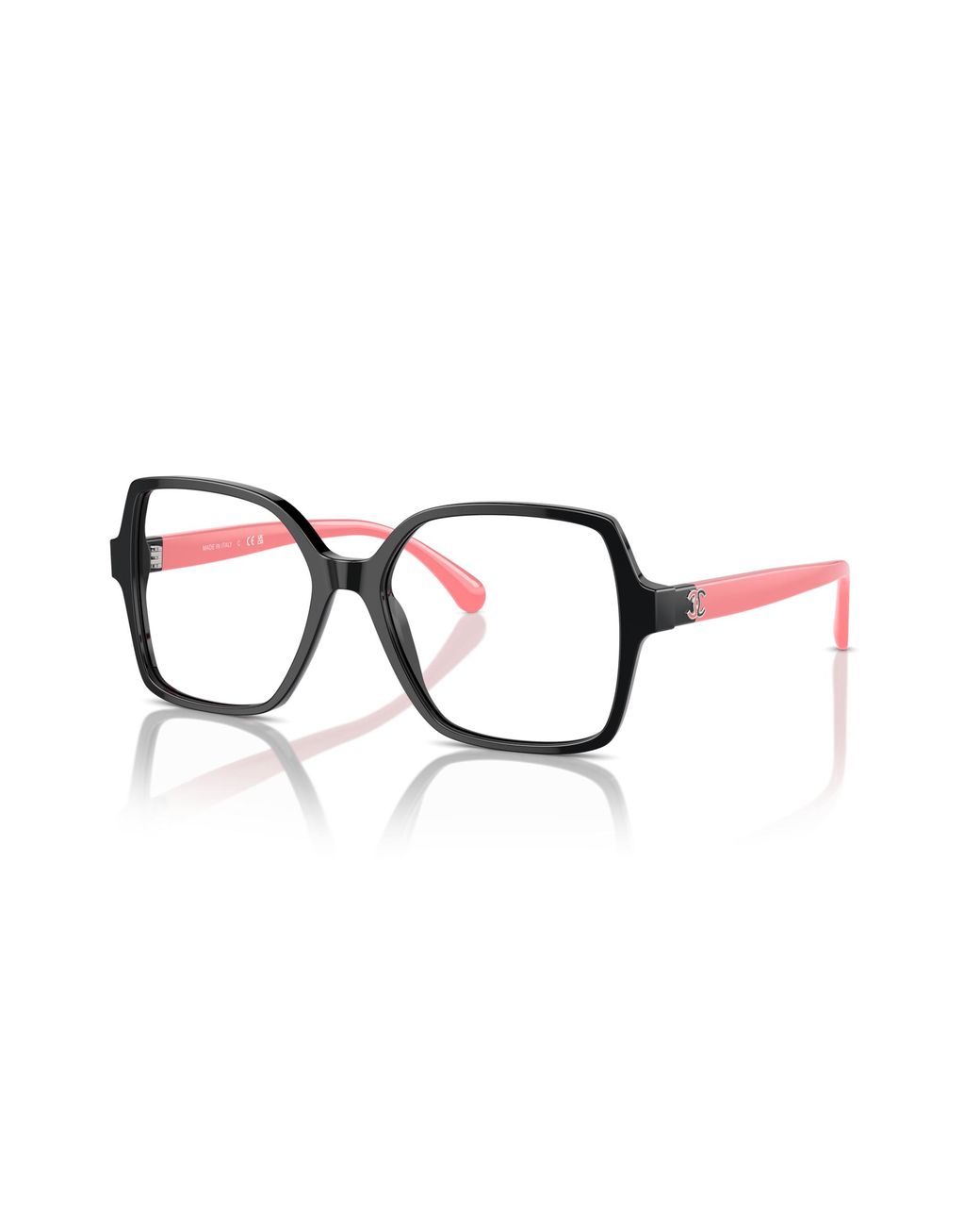 Chanel Black Sunglass Square Eyeglasses Ch3473a