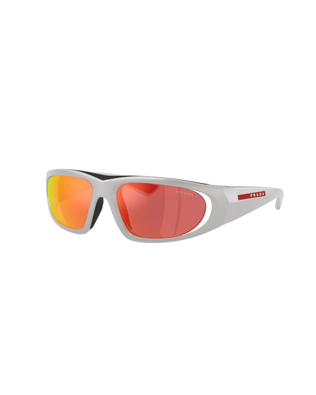 Prada Linea Rossa Black Sunglass Ps 01us Active for men
