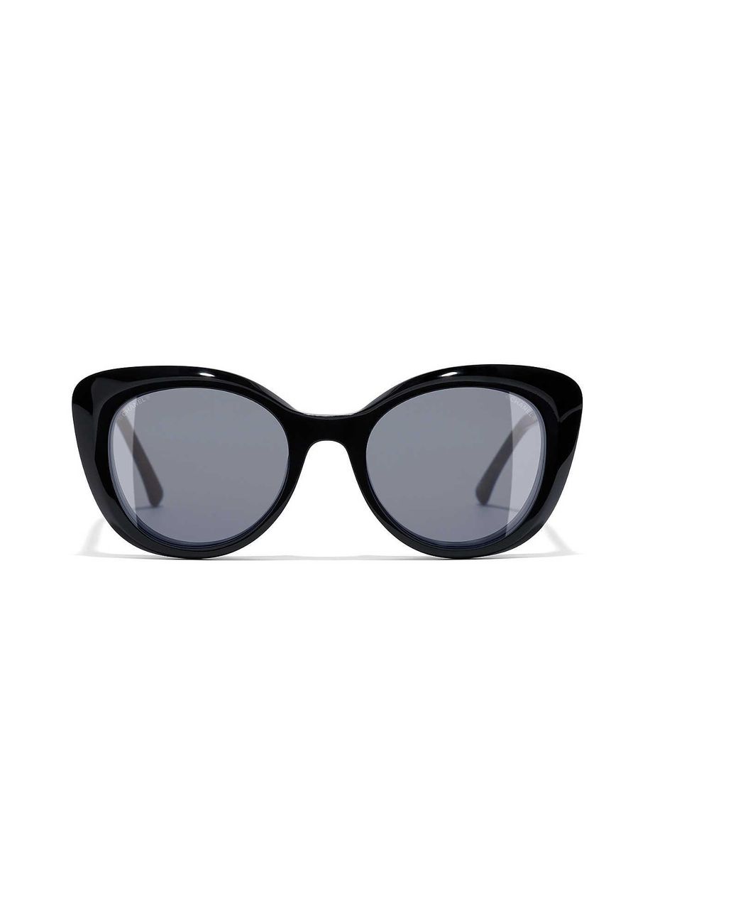 Chanel Clip On Sunglasses in Black | Lyst UK Chanel Clip On Sunglasses in Black | Lyst UK