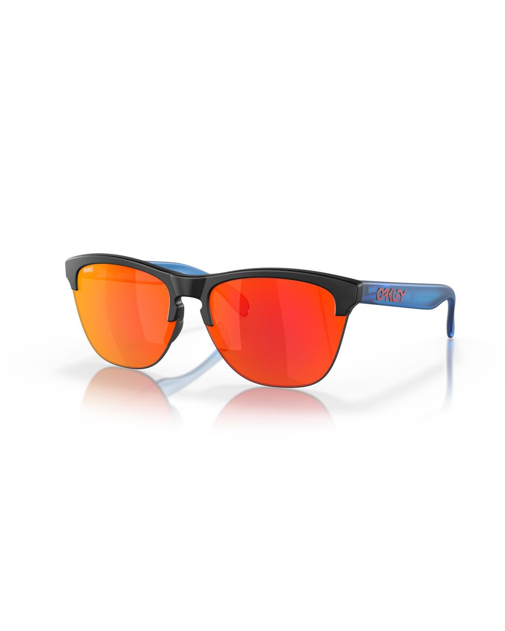 Oakley Black Sunglass Frogskinstm Lite Maverick Vinales Signature Series