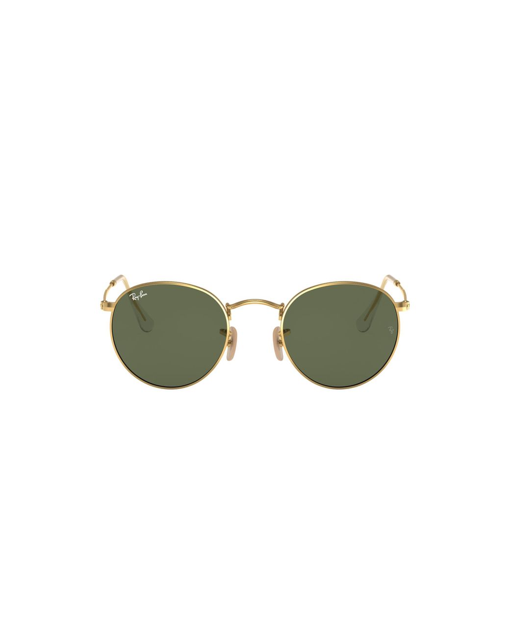Ray-Ban Black Sunglass Rb3447n Round Flat Lenses for men