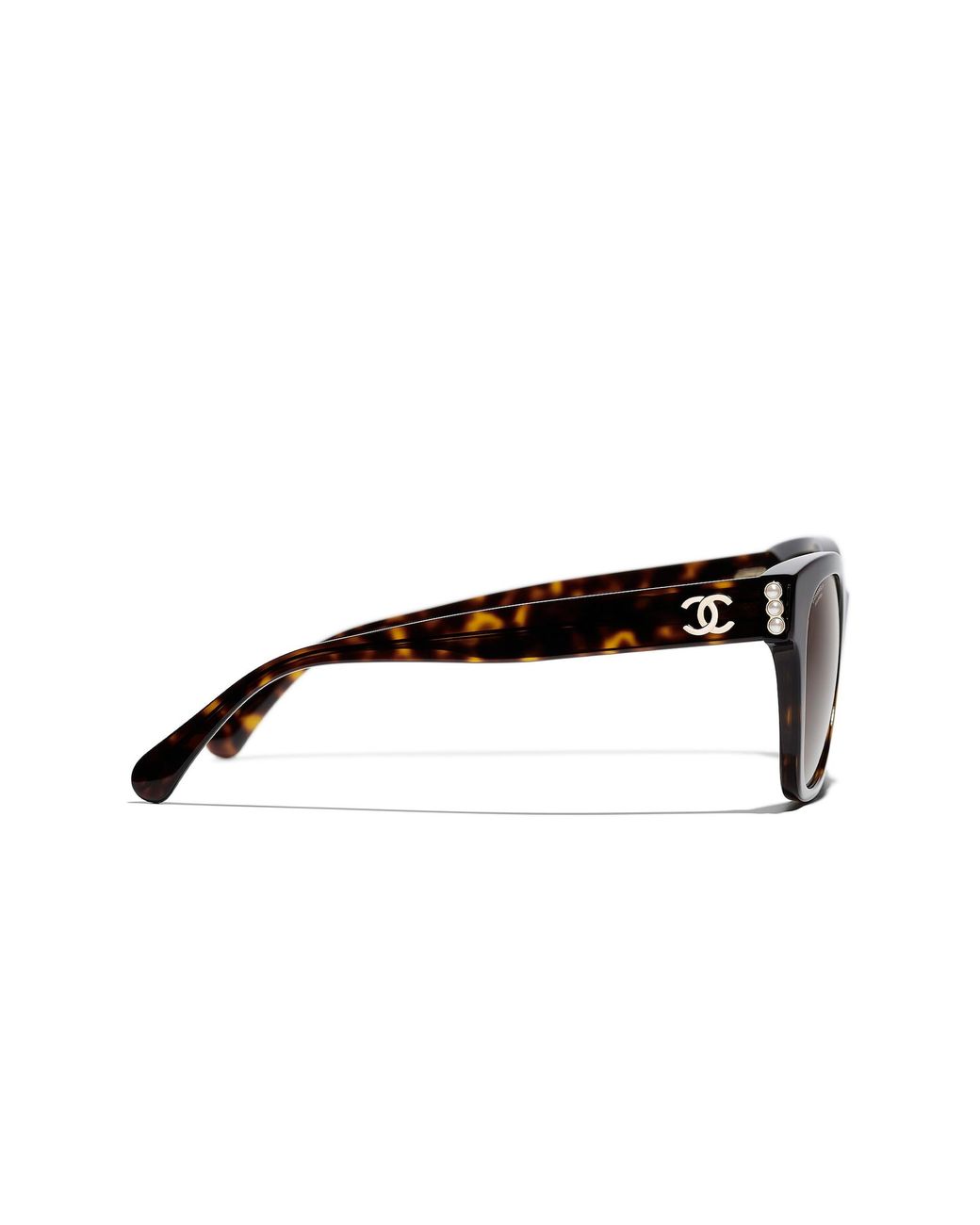 Chanel Black Sunglass Square Sunglasses Ch5482h