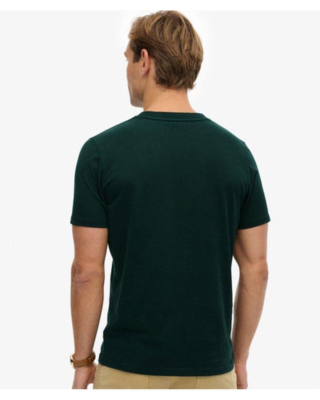 Superdry Green & Co Great Outdoors Embroidered Relaxed T-shirt for men