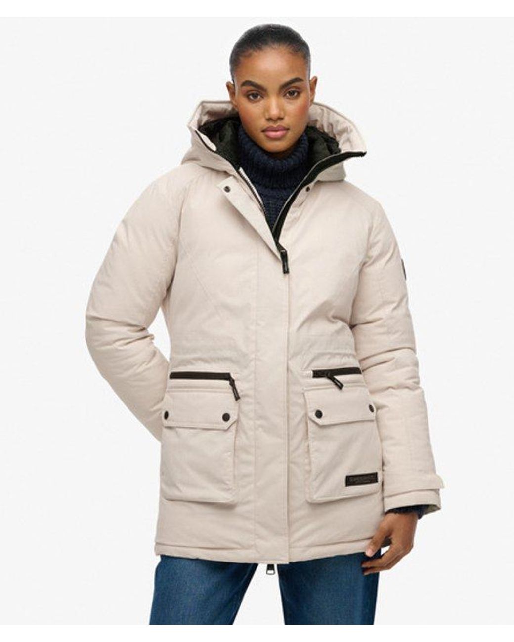 Superdry Natural & Co City Padded Parka Jacket