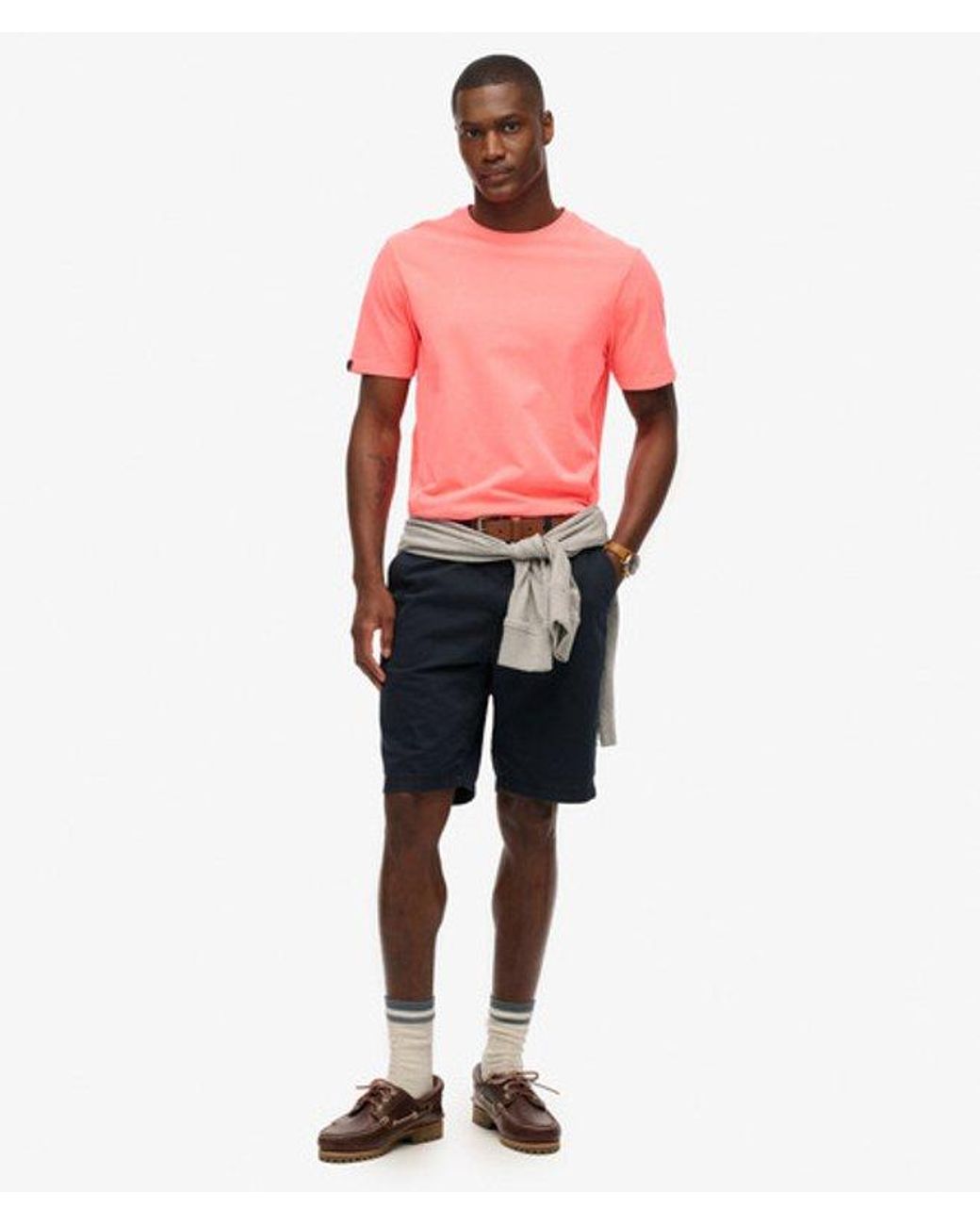 Superdry Red & Co Classic Essential T-shirt for men