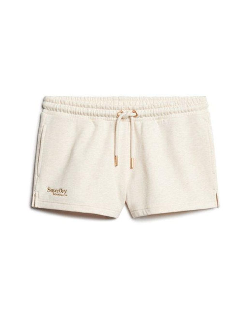 Superdry Blue & Co Ladies Slim Fit Embroidered Logo Essential Shorts