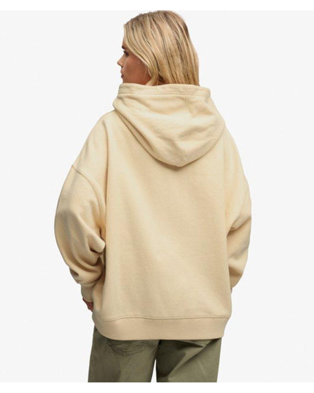 Superdry Natural & Co Athletic Essentials Relaxed Hoodie