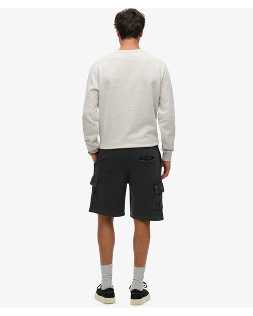 Superdry White & Co Contrast Stitch Cargo Shorts for men