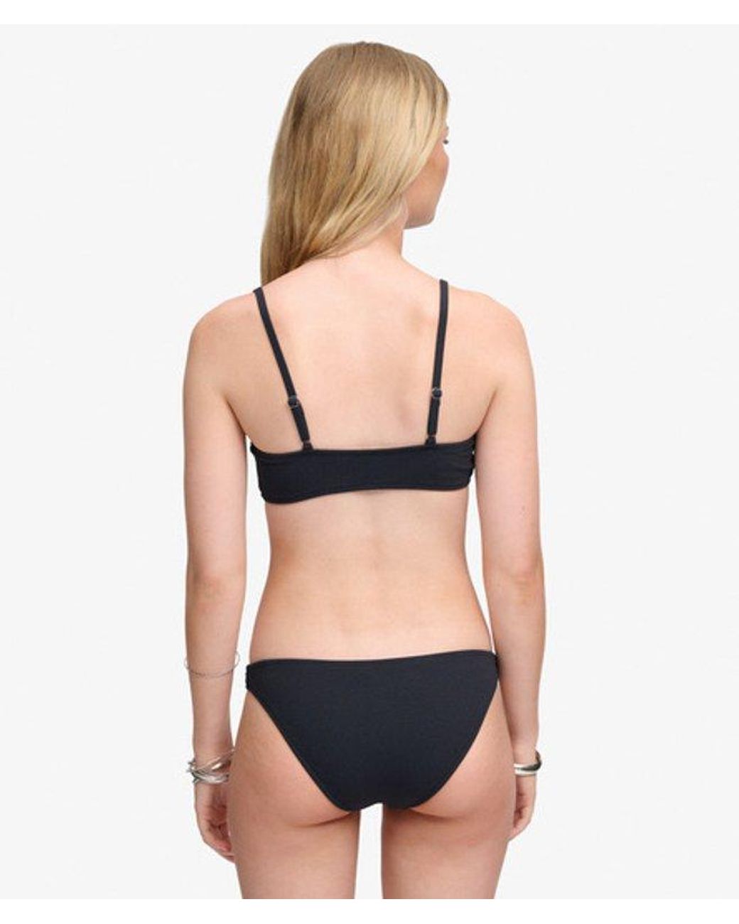 Superdry Black & Co Bralette Bikini Top