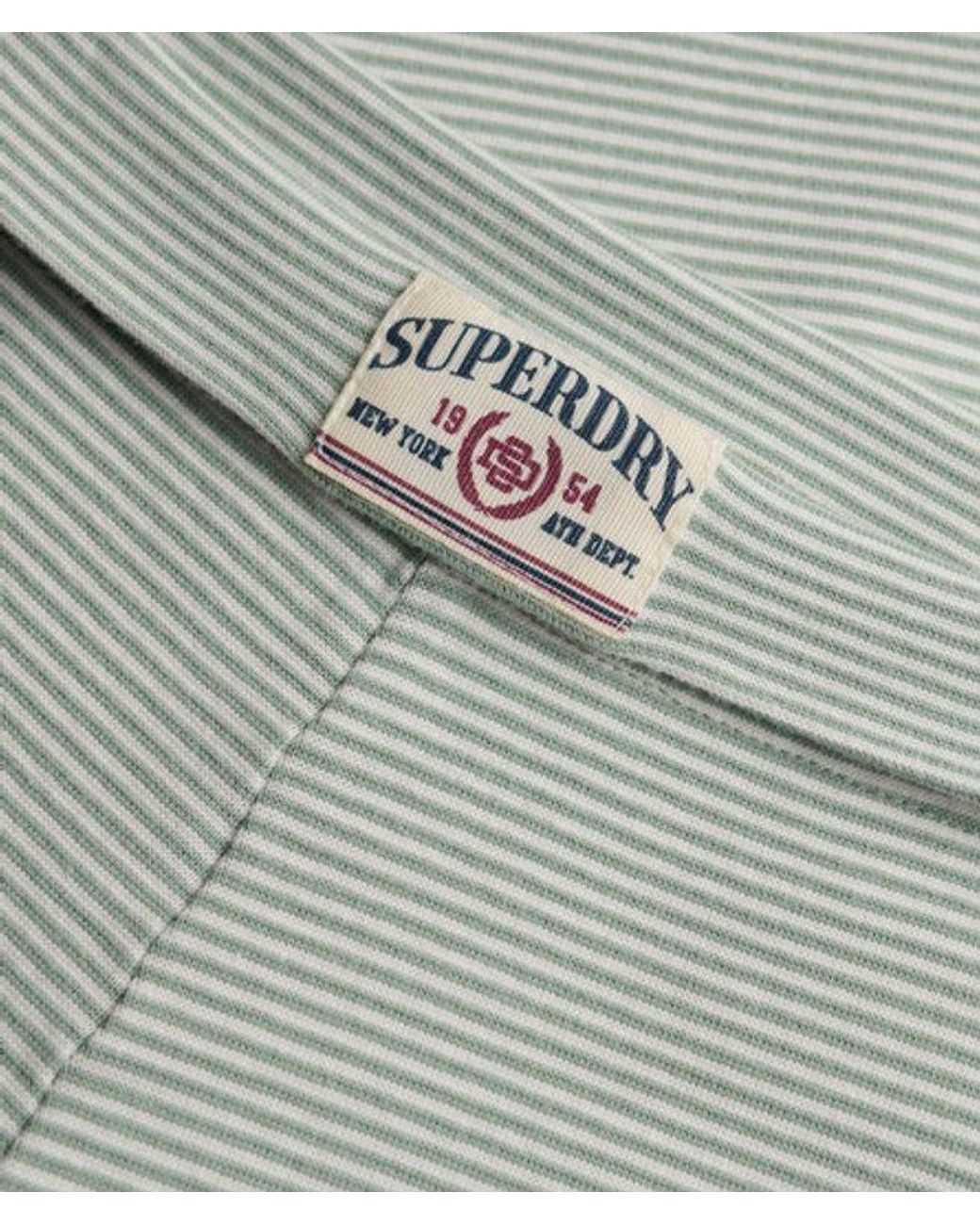 Superdry Athletic Essentials Jerseybroek Slanke Pasvorm in het Blue