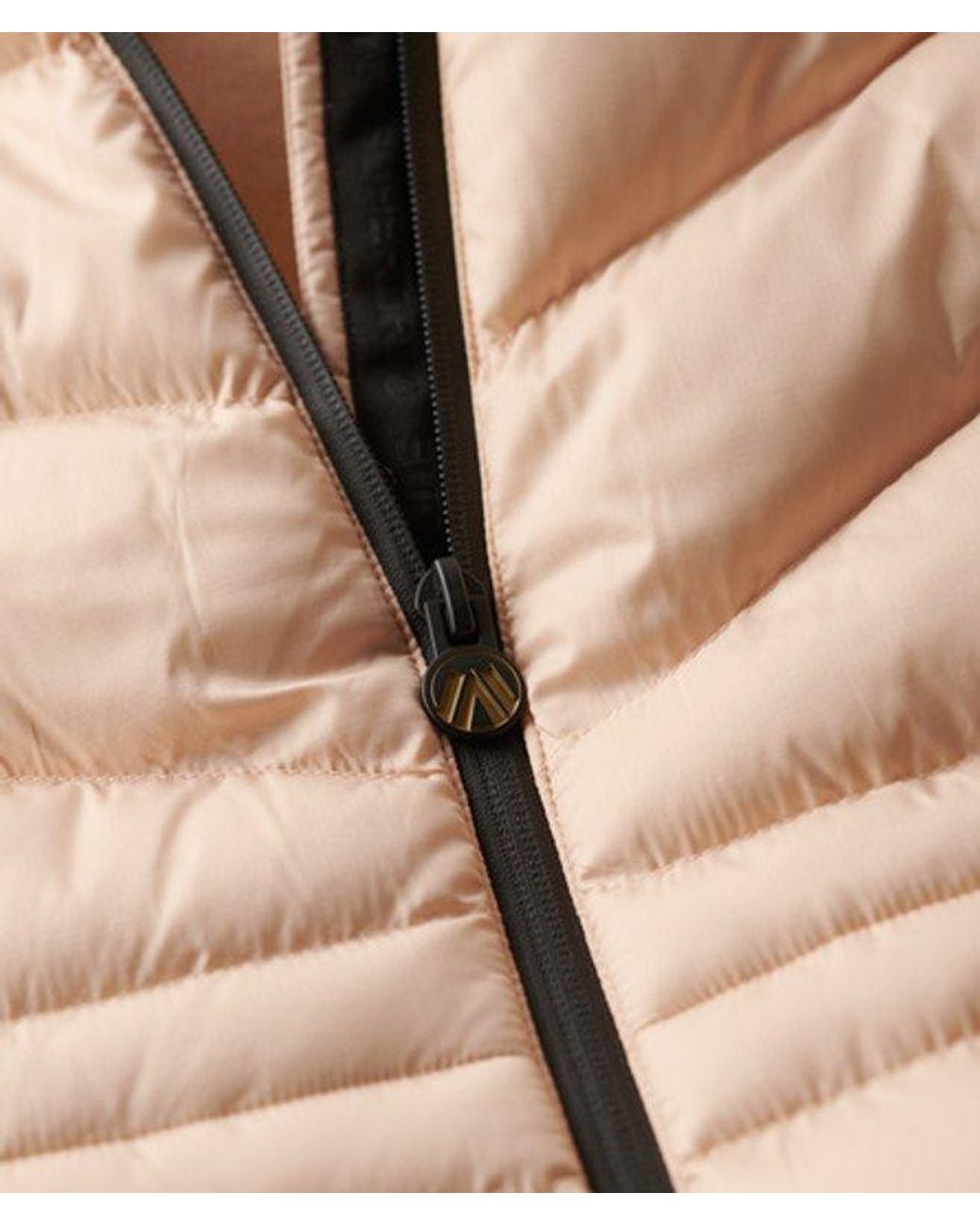 Superdry Natural & Co Hooded Storm Knit Hybrid Jacket