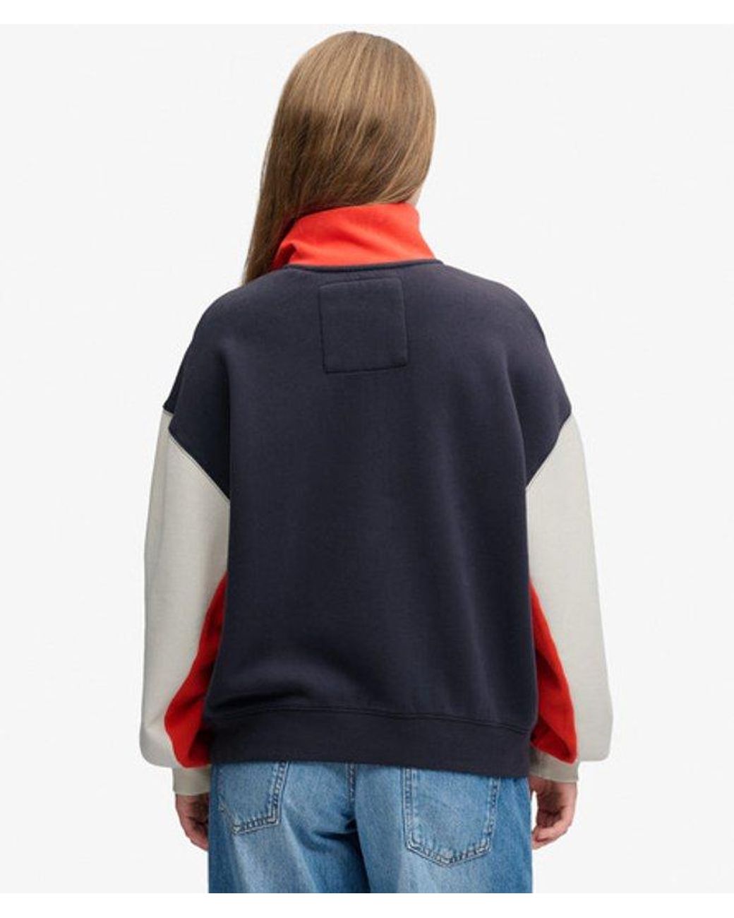 Superdry Black & Co Preppy Ski Half Zip