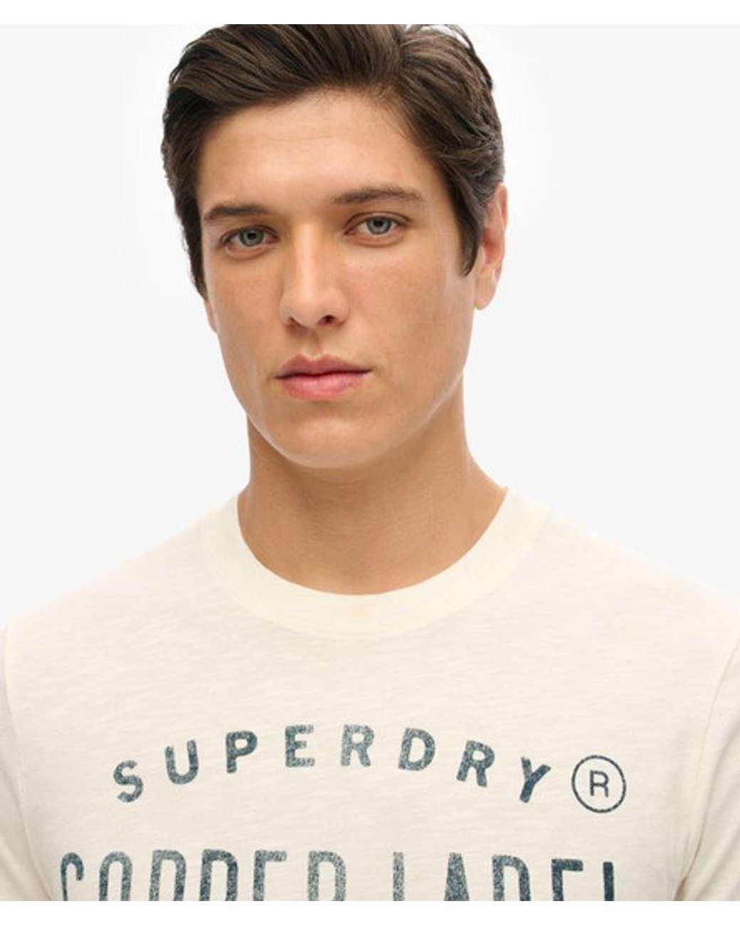 Superdry White & Co Copper Label Workwear T-shirt for men