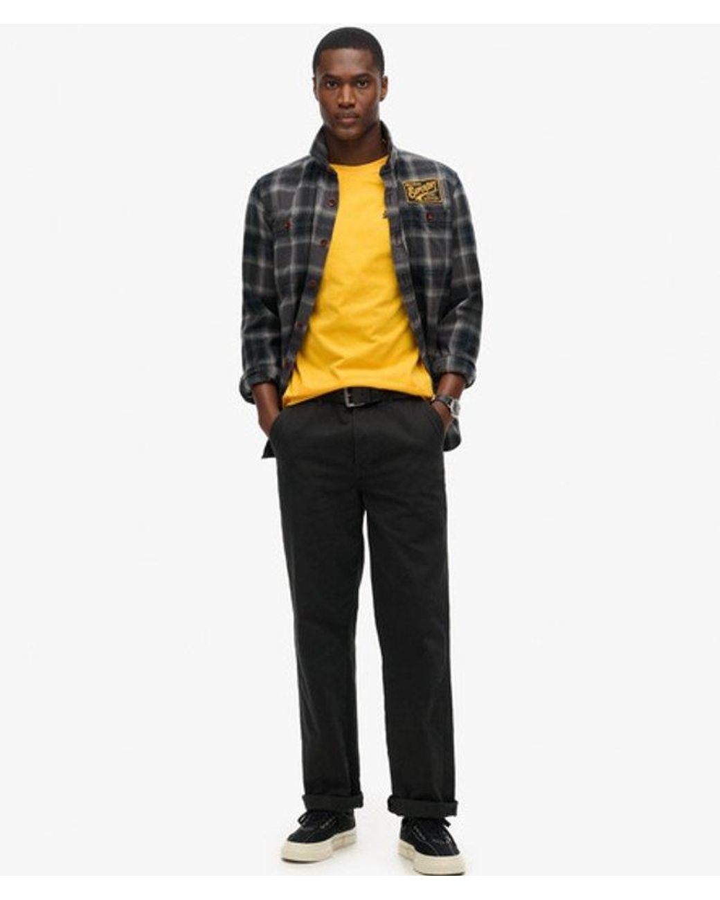 Superdry Yellow & Co Essential Logo T-shirt for men