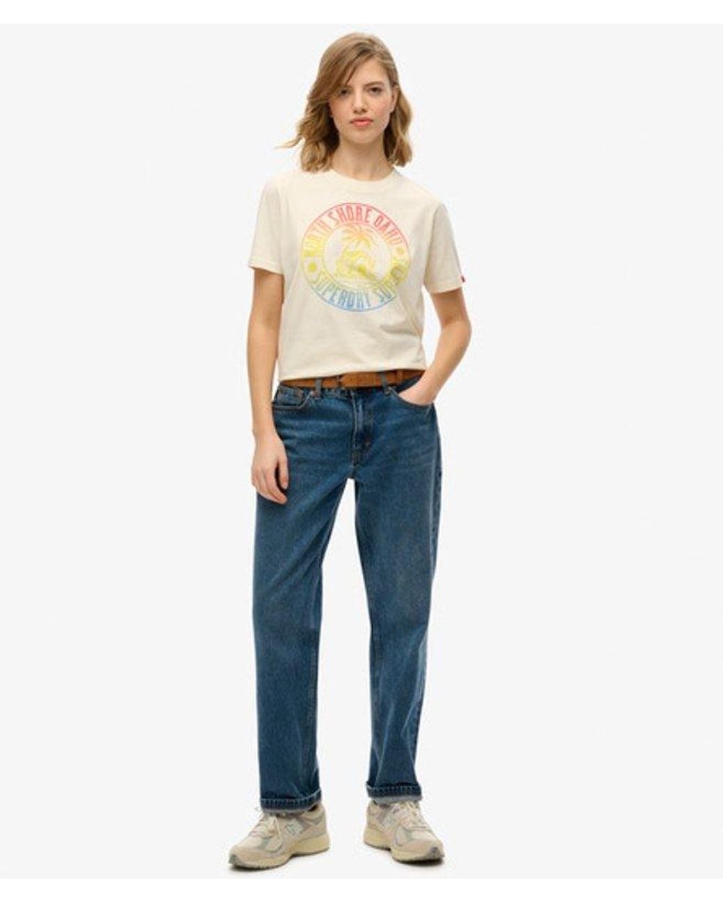 Superdry White & Co Lo-fi Outdoor Relaxed T-shirt