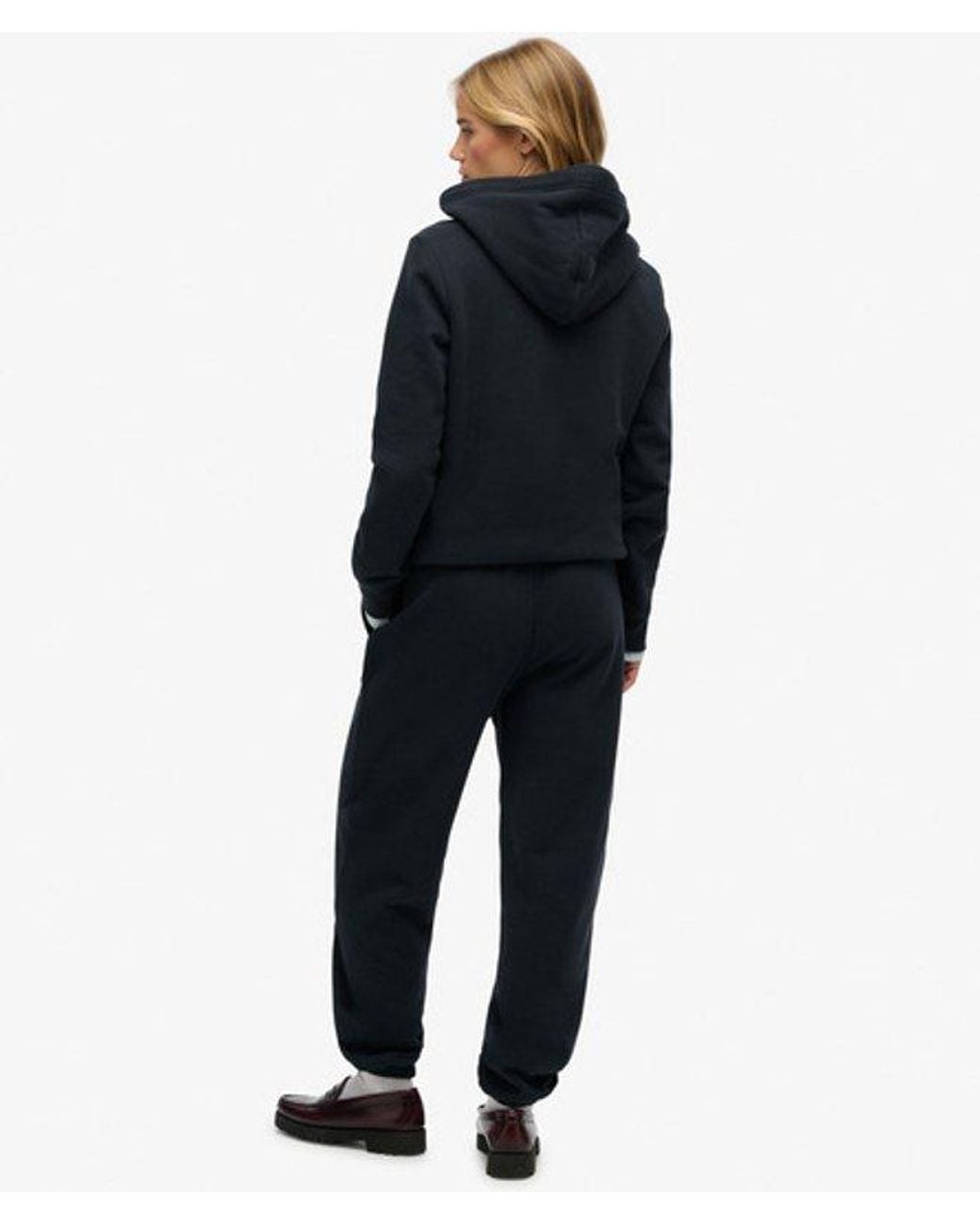 Superdry Essential Logo joggingbroek in het Black