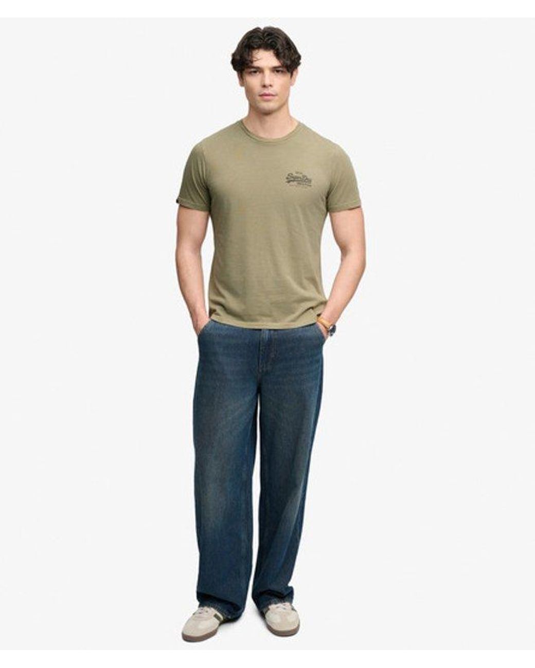 Superdry Green & Co Classic Essential Graphic T-shirt for men