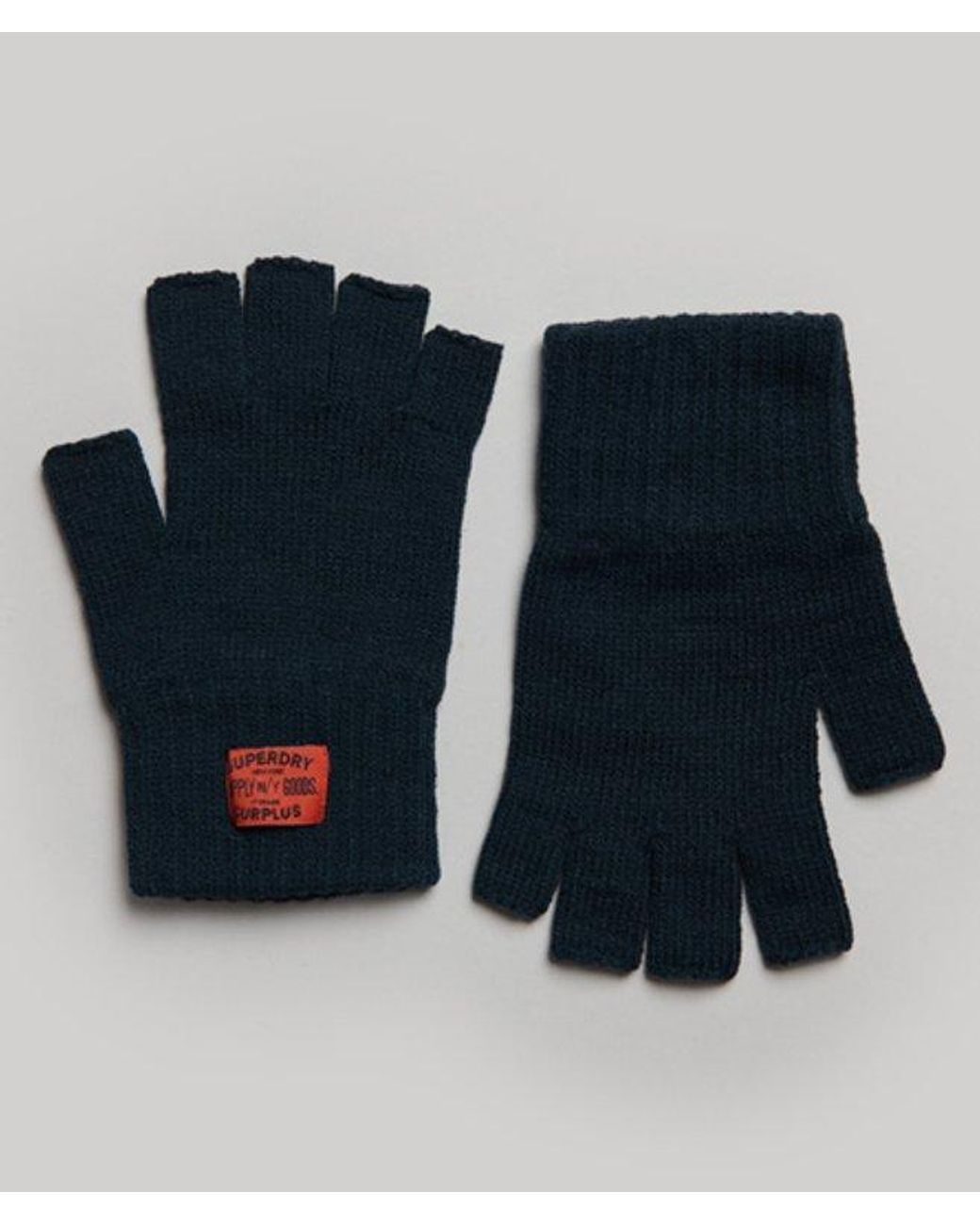 Superdry Blue & Co Workwear Knitted Gloves