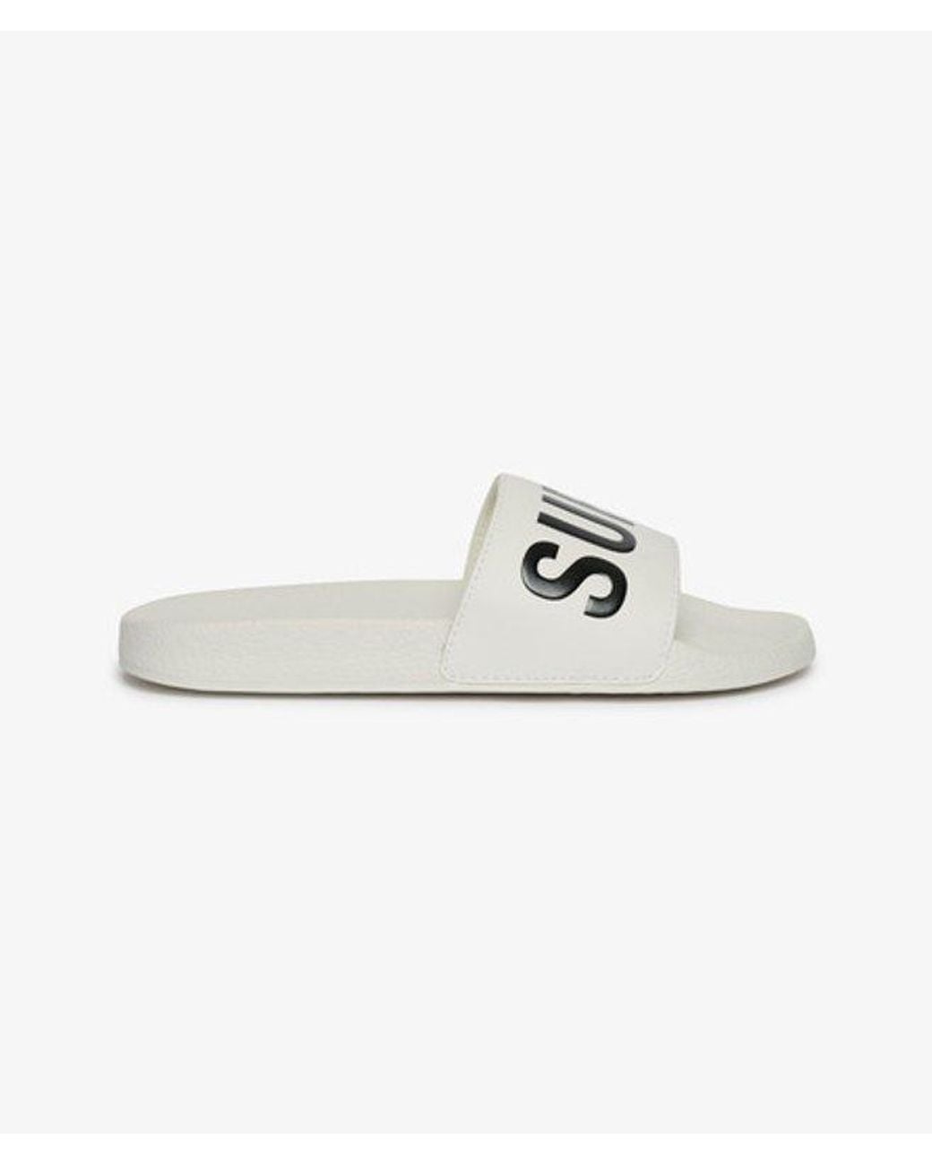 Superdry White & Co Pool Sliders