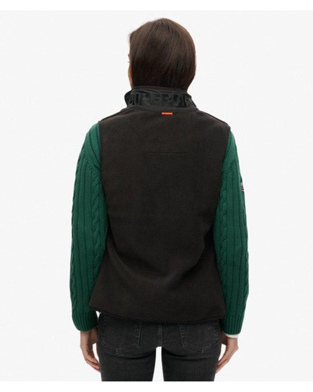 Superdry Green & Co Slim Fit Active Fleece Gilet