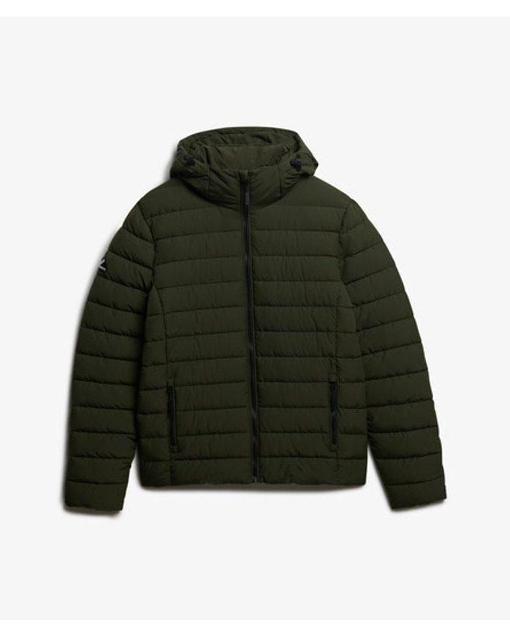 Superdry Green Hooded Fuji Jacket for men