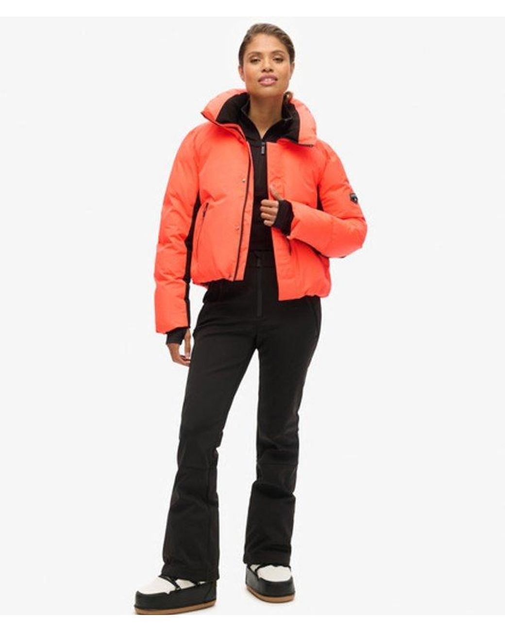 Superdry Red & Co Ski Slalom Puffer Jacket