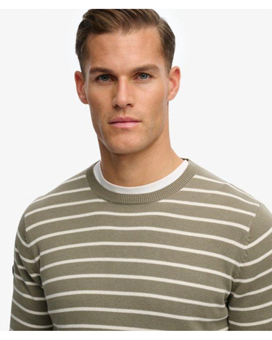 Superdry Green & Co The Merchant Store - Breton Jumper for men
