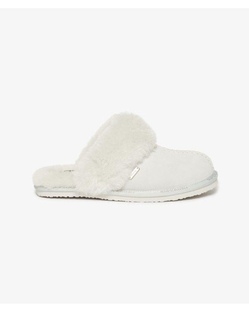 Superdry White & Co Suede Mule Slippers