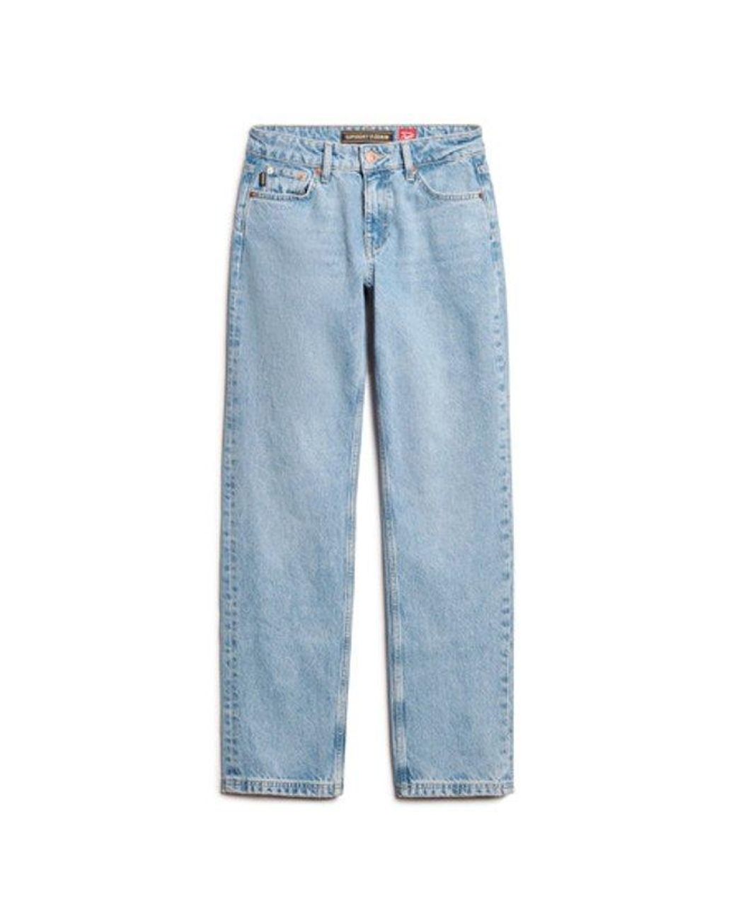 Superdry Blue & Co Mid Rise Straight Leg Jean