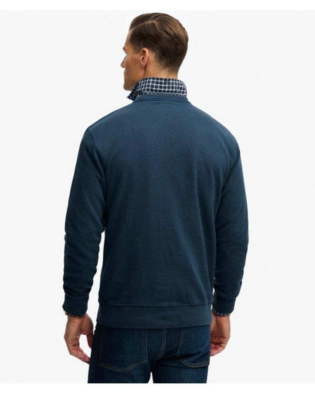 Superdry Blue & Co The Merchant Store- Graphic Sweatshirt for men