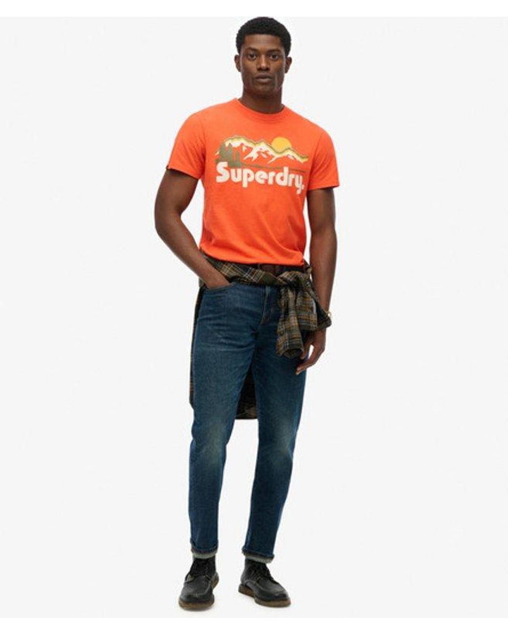 Superdry Orange & Co Great Outdoors Relaxed T-shirt for men