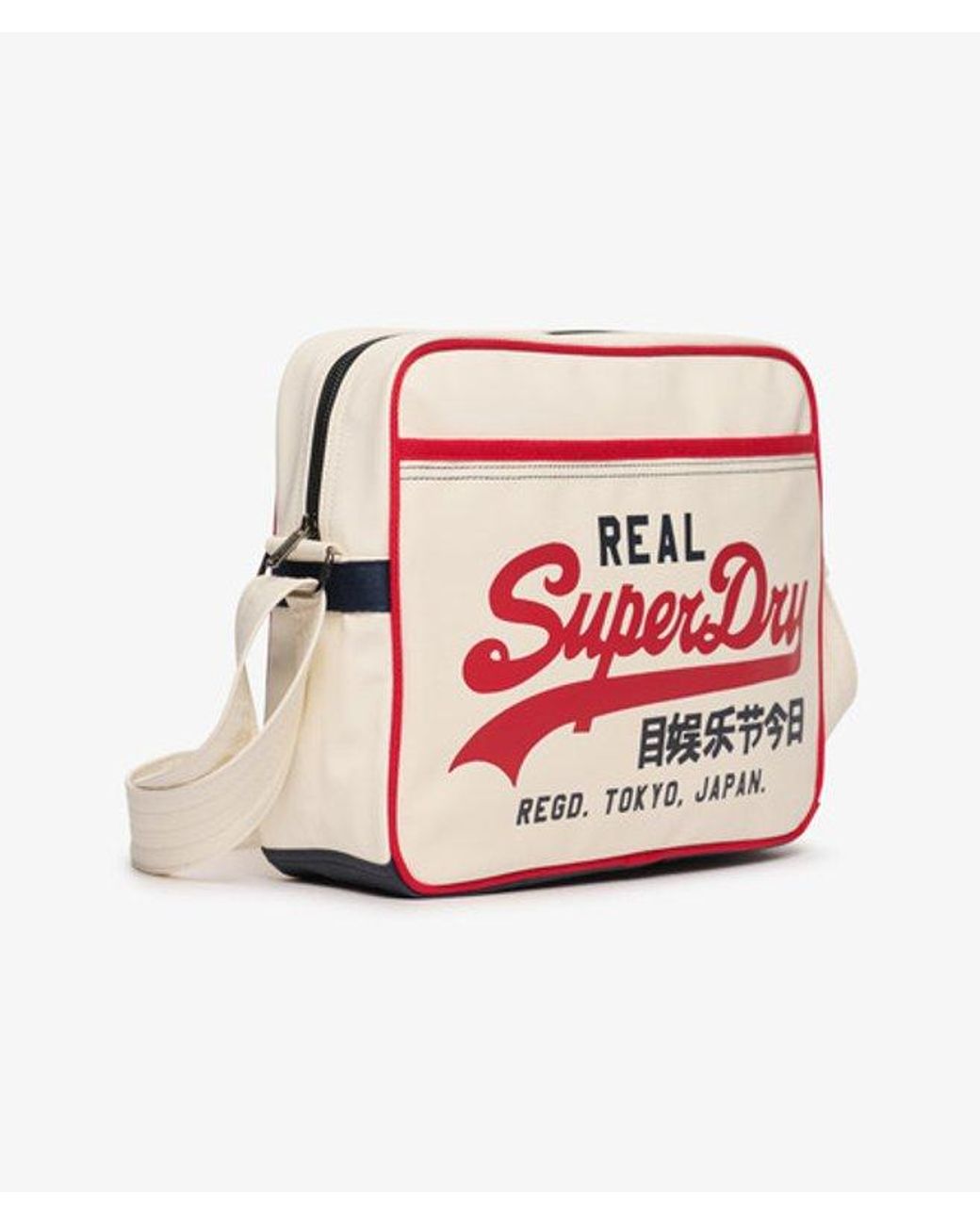 Superdry White & Co Retro Alumni Messenger Bag