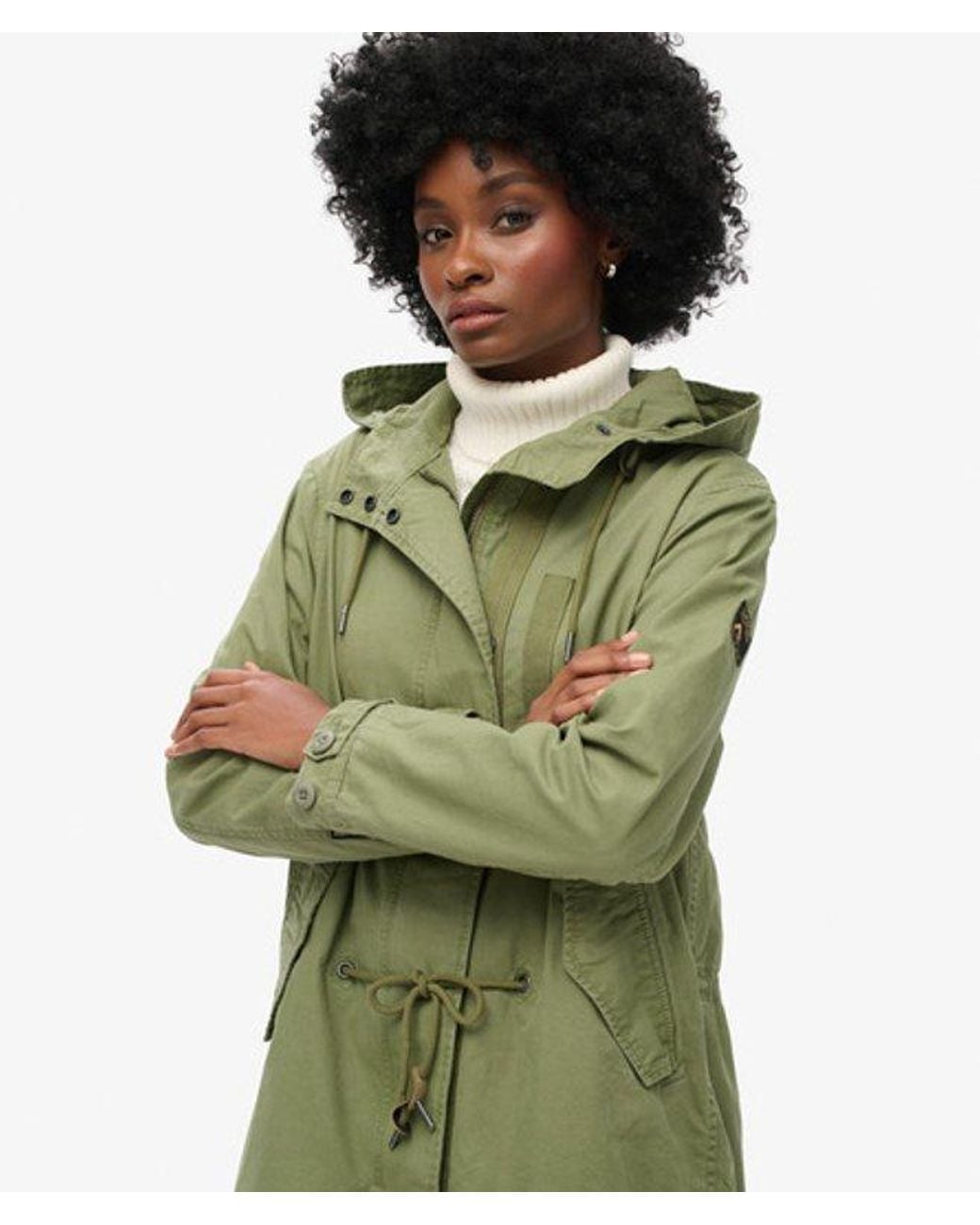 Superdry Green & Co Fully Lined Vintage Field Parka